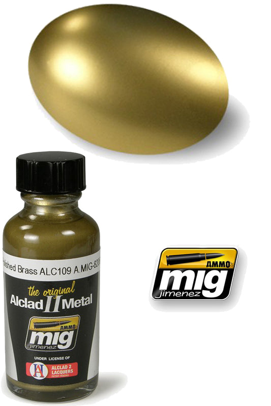 ALCLAD II - Metal Polished Bras 8206