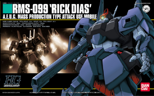 BANDAI - Gunpla - HG Universal Century - H10 RMS-099 Rick Dias 1/144