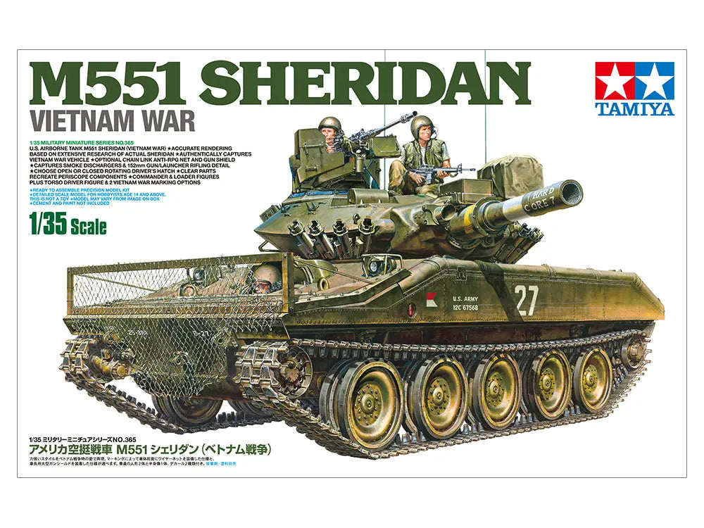 TAMIYA - M551 Sheridan Vietnam War  1/35