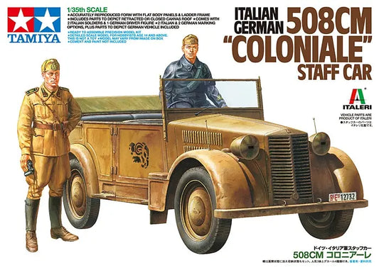 TAMIYA - Italian/German 508CM "Coloniale" Staff Car  1/35