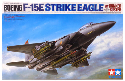 TAMIYA  - Boeing / McDonnell Douglas F-15E Strike Eagle w/ Bunker Buster  1/32
