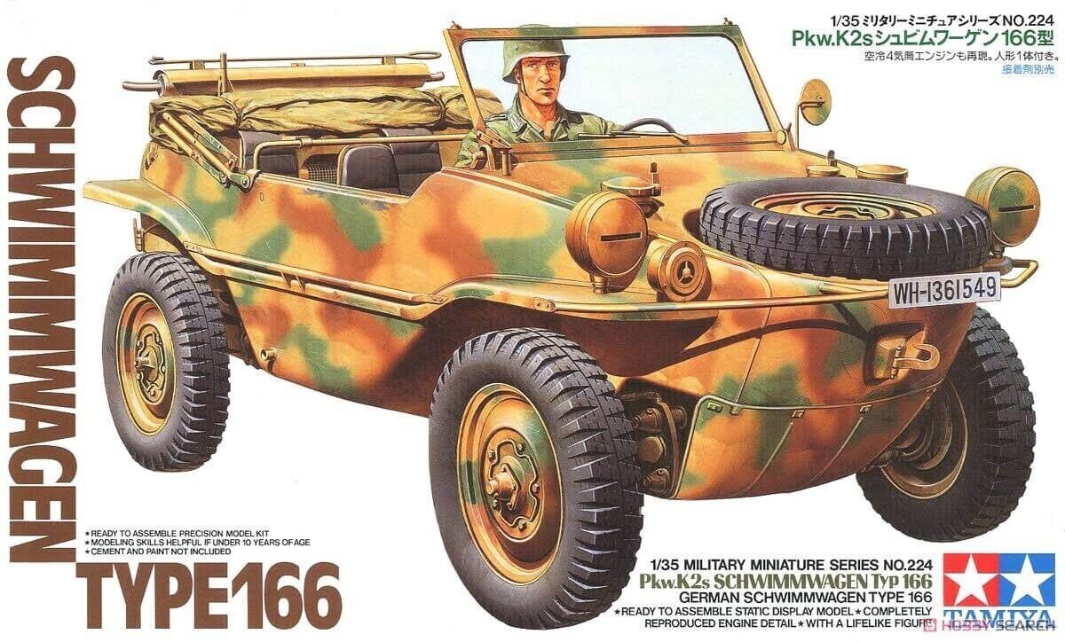 TAMIYA - German Schwimmwagen Type 166  1/35