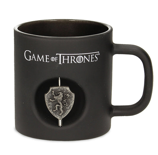 SD TOYS - Games of Thrones Lannister Spin Log Black Crystal Mug