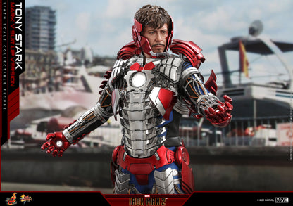 HOT TOYS - Iron Man 2 - 1:6 Tony Stark (Mark V Suit up Version)