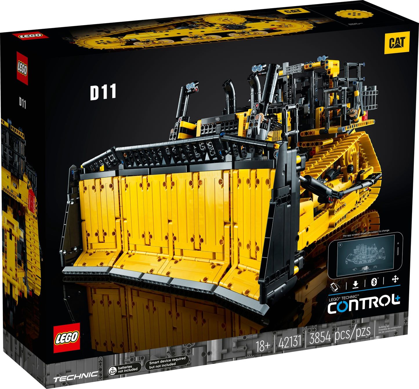 LEGO - Bulldozer Cat D1:1 Controllato da app 42131