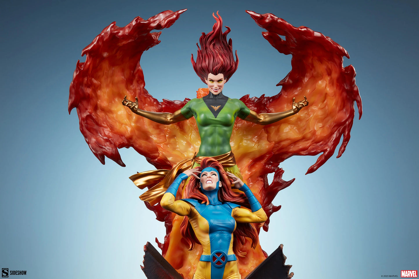 SIDESHOW - Marvel - Phoenix and Jean Grey - Maquette SS200572