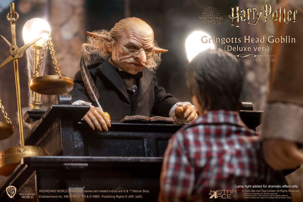 STAR ACE - Harry Potter My Favourite Movie Action Figure 1/6 Gringotts Head Goblin Deluxe Version