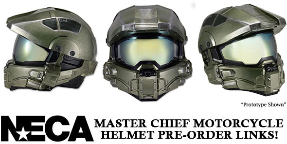 NECA - Halo Master Chief casco da moto Dot certificata