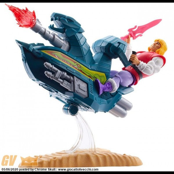 MATTEL - Masters of the Universe - Prince Adam + Sky Sled - Origins Action Figure