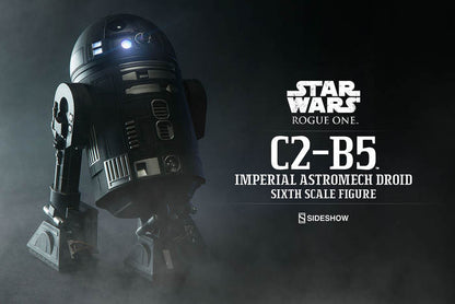 SIDESHOW - Star Wars Rogue One C2-B5 Imperial Astromech Droid 12 Inch