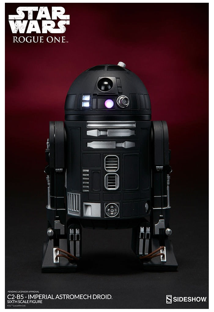 SIDESHOW - Star Wars Rogue One C2-B5 Imperial Astromech Droid 12 Inch