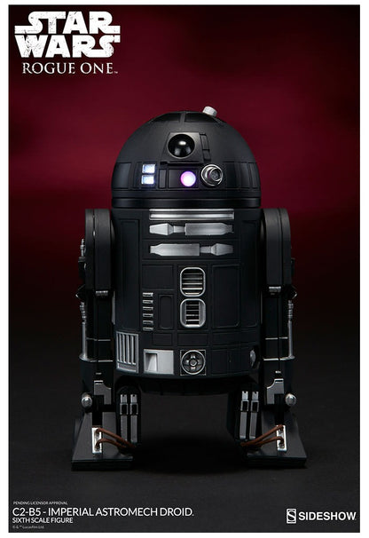 SIDESHOW - Star Wars Rogue One C2-B5 Imperial Astromech Droid 12 Inch