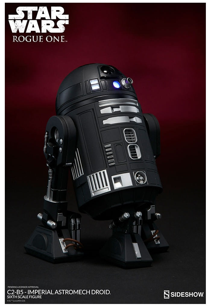 SIDESHOW - Star Wars Rogue One C2-B5 Imperial Astromech Droid 12 Inch