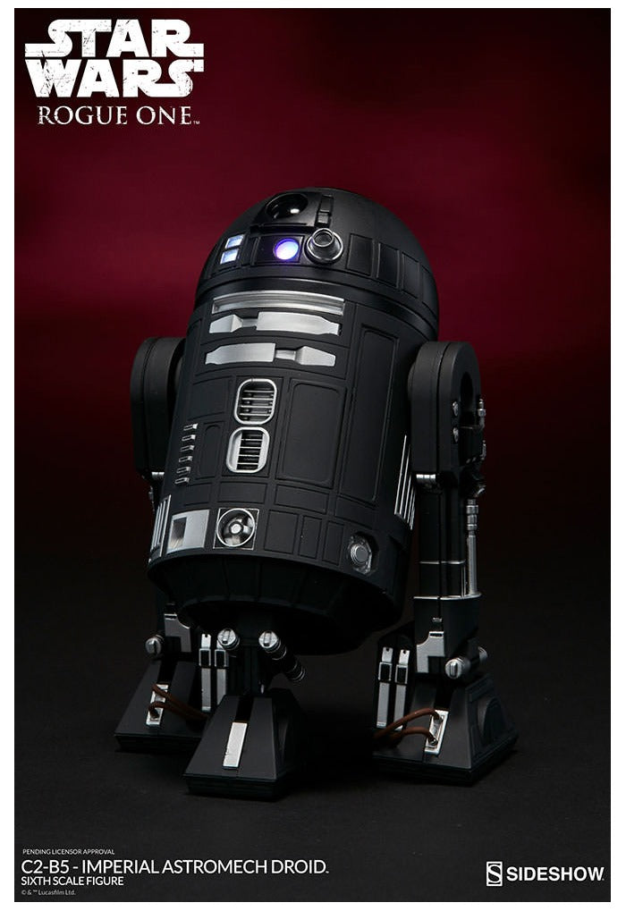 SIDESHOW - Star Wars Rogue One C2-B5 Imperial Astromech Droid 12 Inch