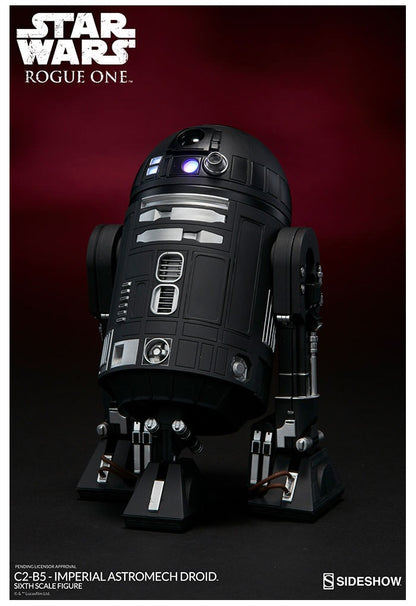 SIDESHOW - Star Wars Rogue One C2-B5 Imperial Astromech Droid 12 Inch