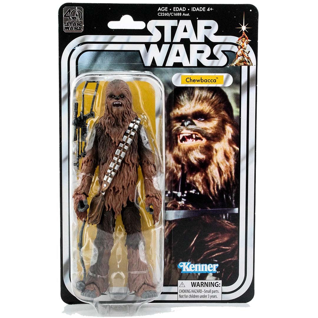 HASBRO - Star Wars Black Series 40Th Anniversary Chewbacca Action Figure