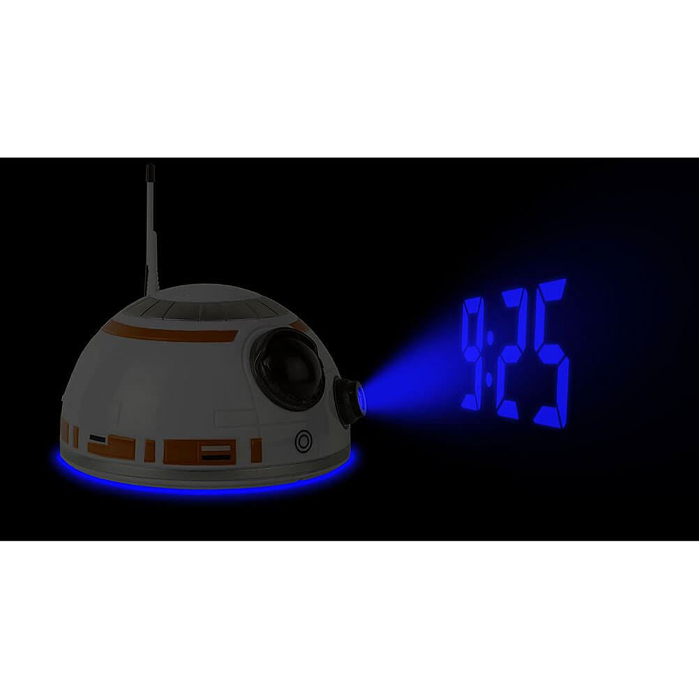 Star Wars Episode VIII Alarm Clock with Projector BB-8