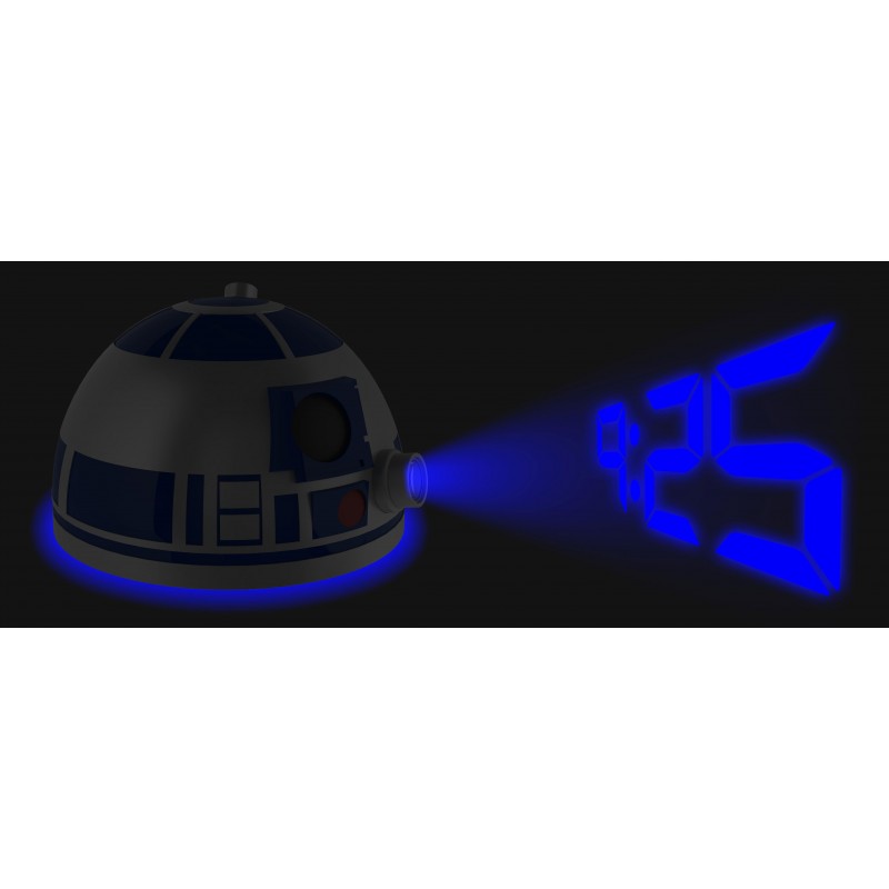 Star Wars Episode VIII Alarm Clock with Projector R2-D2