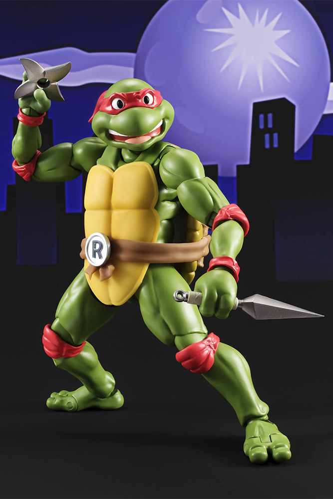 BANDAI - TMNT Teenager Mutant Ninja Turtles Raffaello Figuarts Web EXCLUSIVE