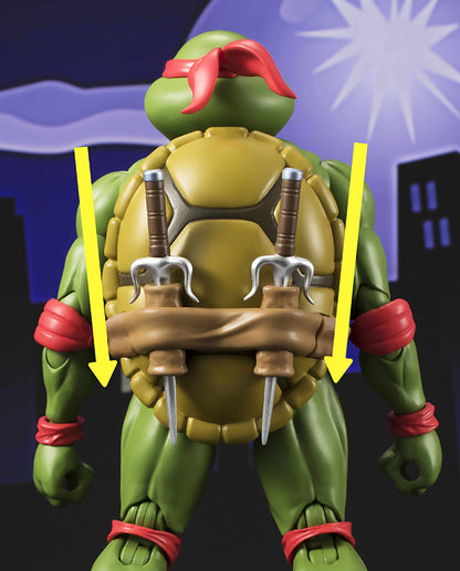 BANDAI - TMNT Teenager Mutant Ninja Turtles Raffaello Figuarts Web EXCLUSIVE