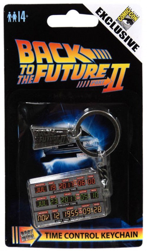 FACTORY ENTERTAINMENT - Back to the Future Metal Keychains Time Control