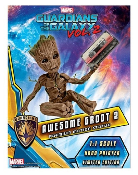 Marvel Guardian of the Galaxy Vol.2 Awesome Groot Statue 1:1