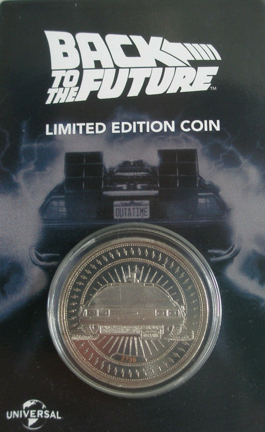 NECA - Back to the Future Collectable Coin (Silver Plated)