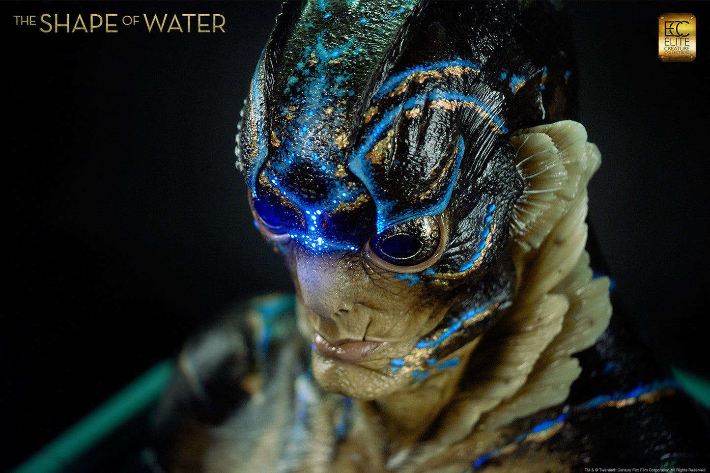 ECC ELITE CREATURE COLLECTIBLES - The Shape of Water - Life Size Bust 1:1