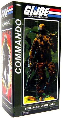 SIDESHOW - G.I. Joe Commando Code Name Snake-Eyes 1:6 Action Doll