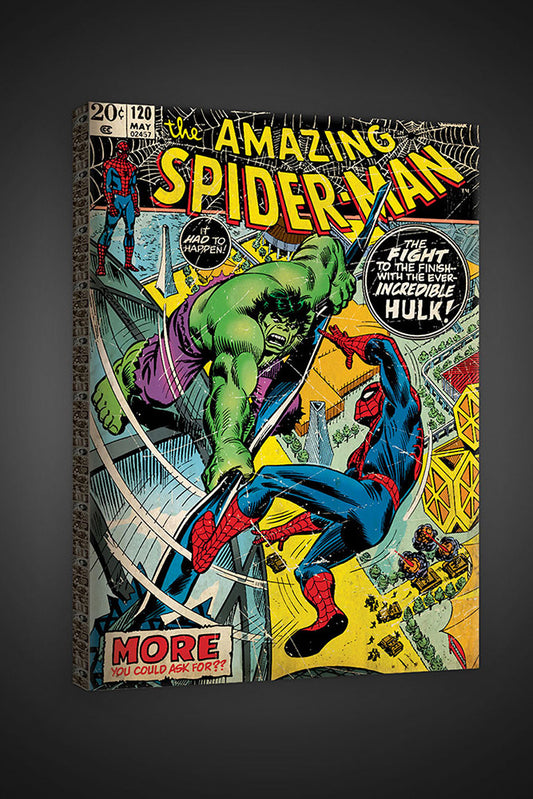 FOR WALLS - Canvas Amazing Spider-Man/Hulk