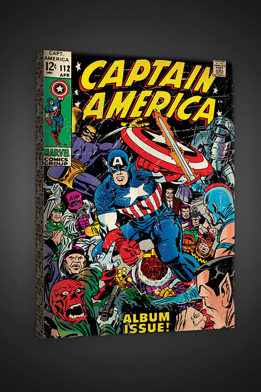 FOR WALLS - Canvas Captain America