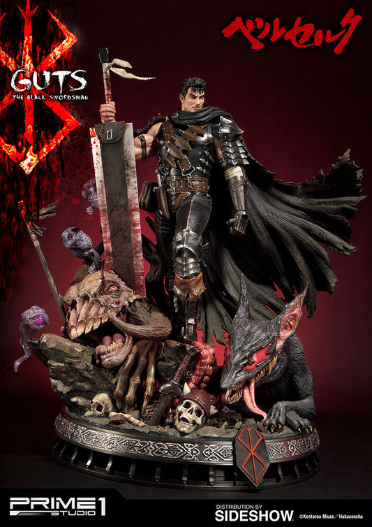 PRIME 1 STUDIOS - Berserk - Guts The Black SwordsMan - 1:4 Statue