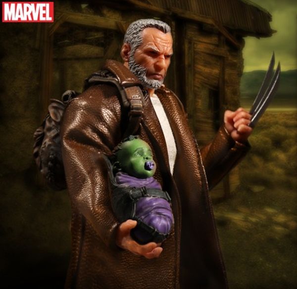MEZCO - One:12 Collective Marvel Old Man Logan Action Doll