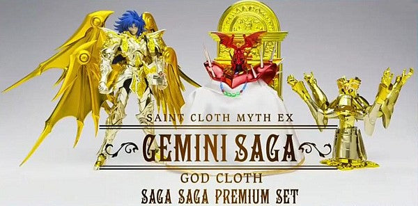 BANDAI - Gemini Saga God Cloth Premium Set