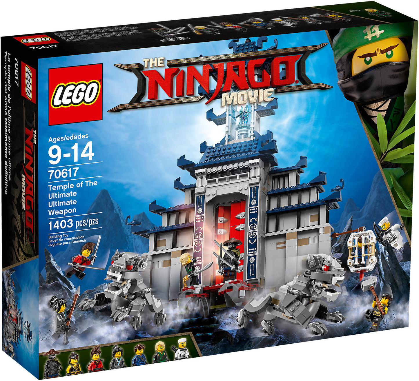 LEGO - 70617 Ninjago Movie Tempio delle armi