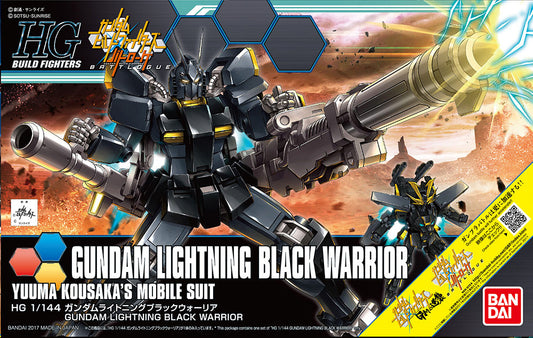 BANDAI - Gunpla - HG Build Fighter - Gundam Lightning Black Warrior #061