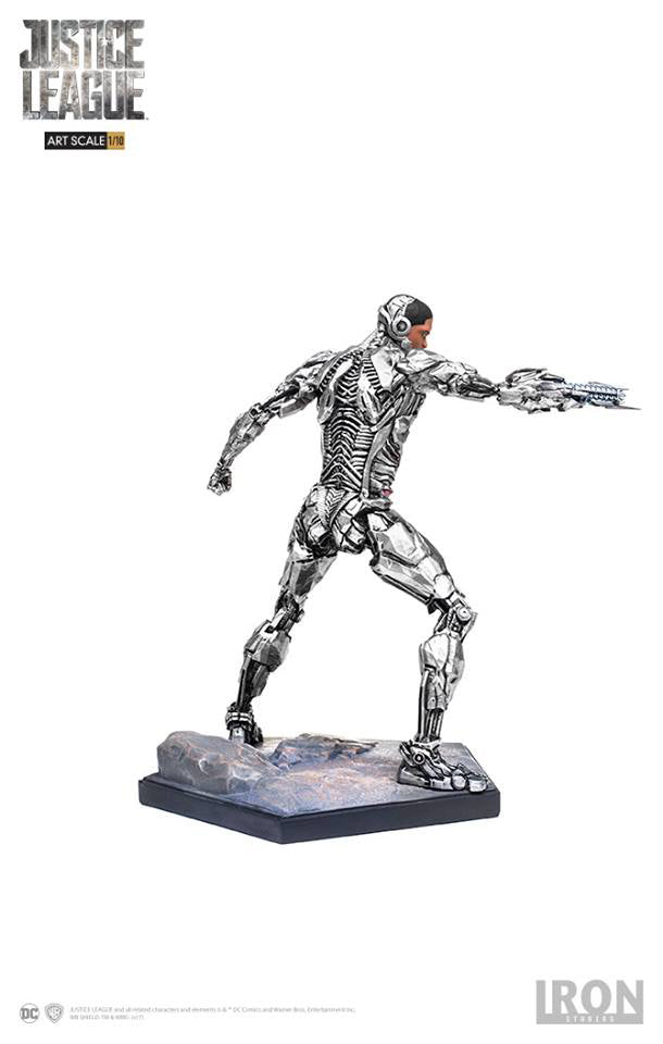 IRON STUDIO - Dc Comics - Justice League Cyborg 1:10 Statue