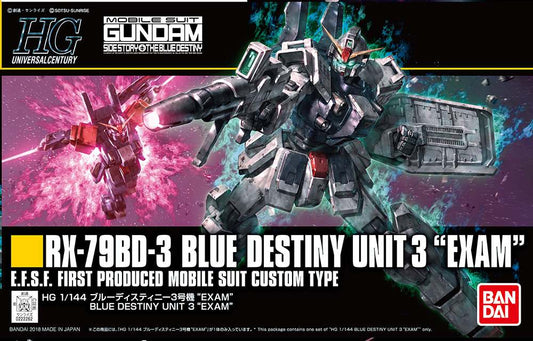 BANDAI - Hg blue destiny unit3 exam 1/144  #209