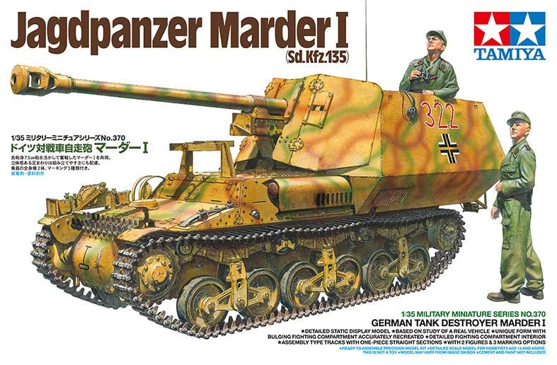 TAMIYA - German Tank Destroyer Marder I  1/35