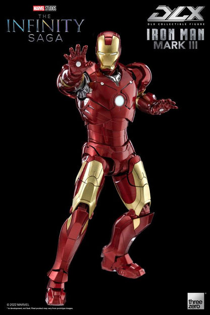 THREEZERO - Infinity Saga DLX Action Figure 1/12 Iron Man Mark 3 17 cm