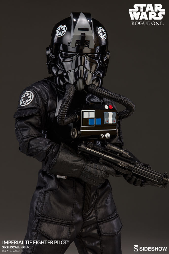 SIDESHOW - Star Wars Imperial Tie Fighter Pilot 12 Inch SS100416