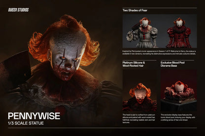 QUEEN STUDIOS - IT: Welcome to Derry (Season 1) - Pennywise 1/3 Statue Premium