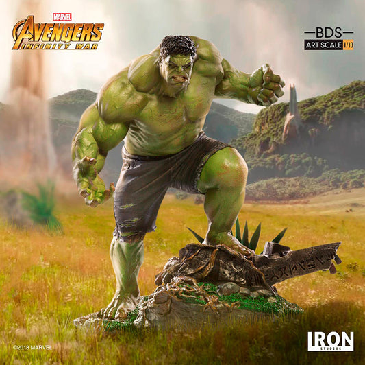 IRON STUDIO - Marvel - Avengers Infinity War - Hulk Battle Diorama Set 1:10