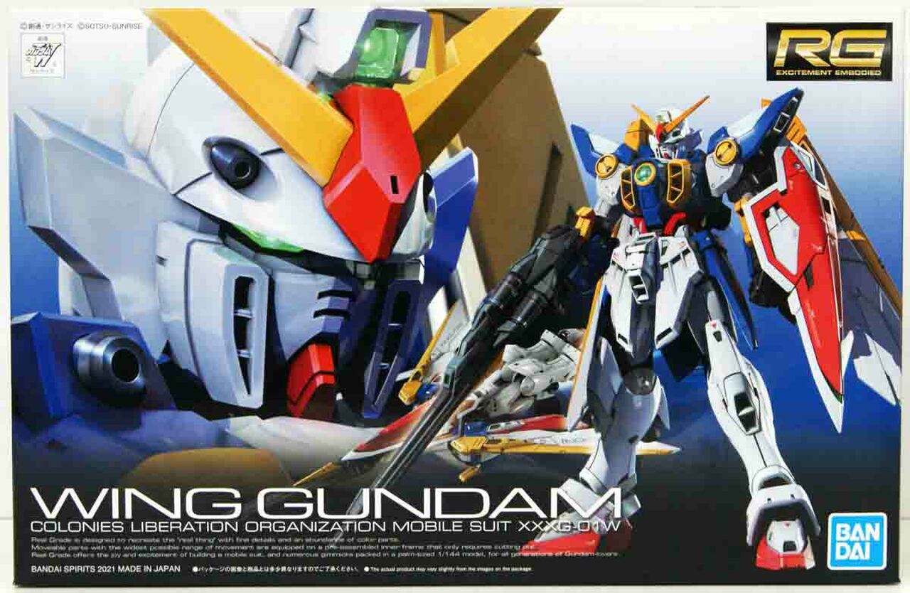 BANDAI MODEL KIT - Gunpla - RG Wing Gundam #35 1/144