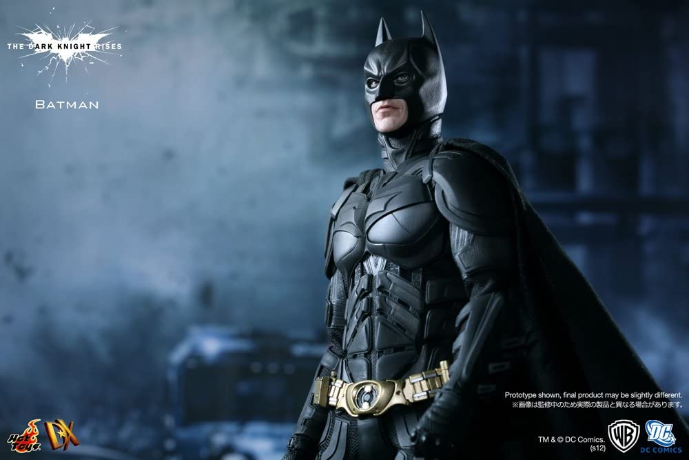 HOT TOYS - Dc Comics - Batman The Dark Knight Rises - Batman DX 12 - Movie Masterpiece 1:6 Action Doll