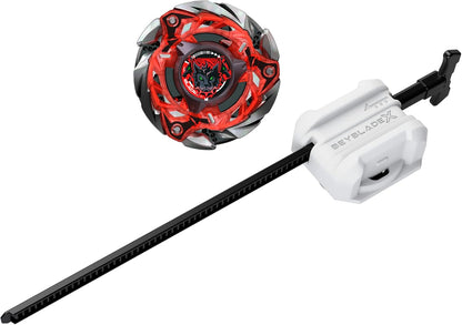 Hasbro Beyblade X Flame Cerberus W 5-80WB CX Starter Pack Set, Takara Tomy Spinning Top (Endurance Type) and Starter