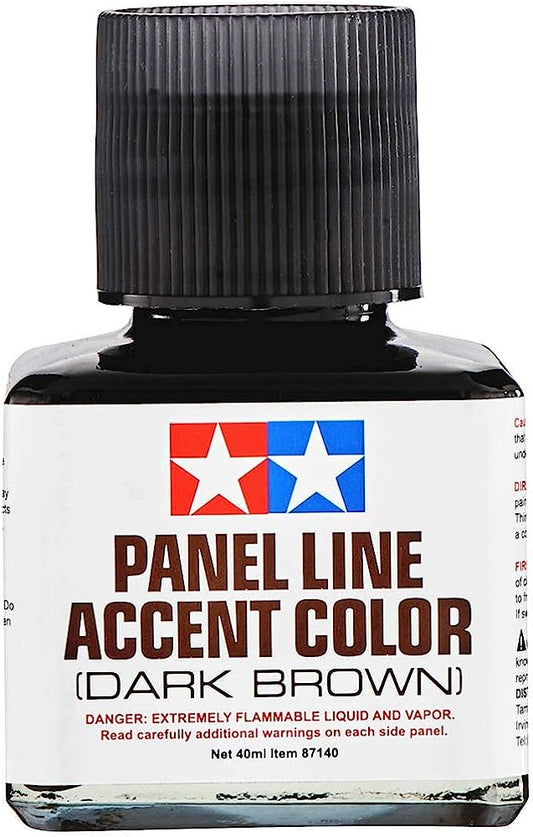 TAMIYA - Panel Line Accent Color Dark Brown (40ml)