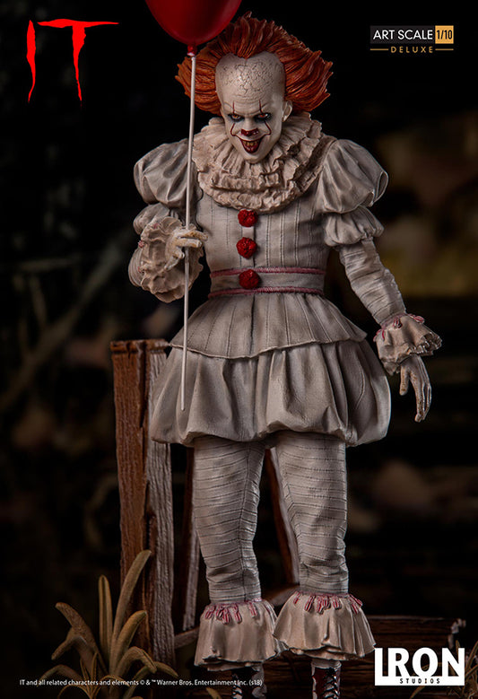 IRON STUDIO - IT Pennywise DeLuxe Art Statue 1:10
