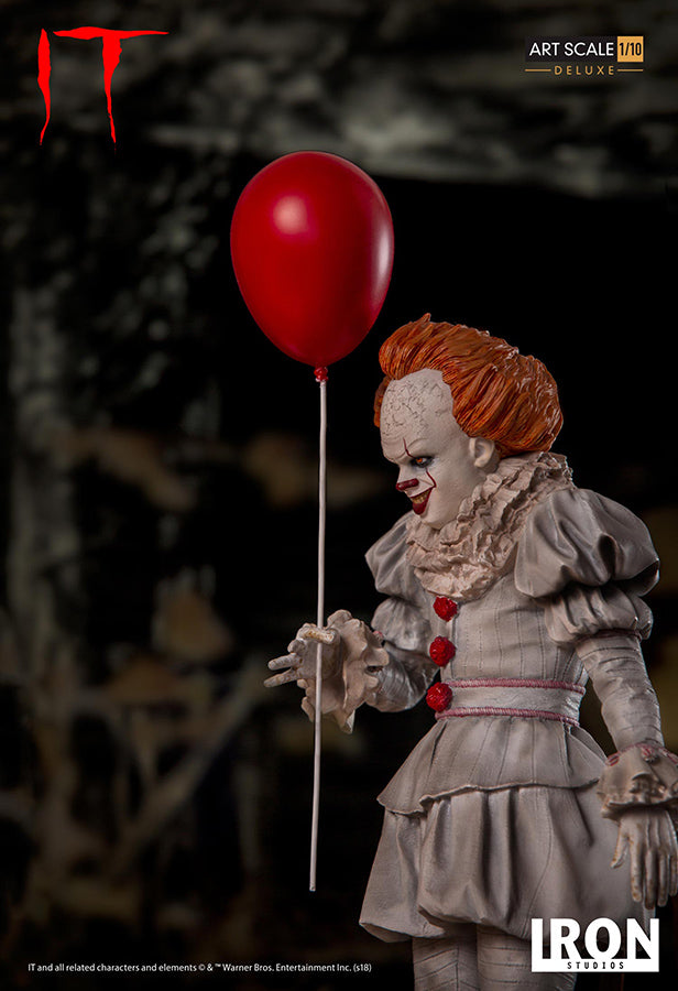 IRON STUDIO - IT Pennywise DeLuxe Art Statue 1:10