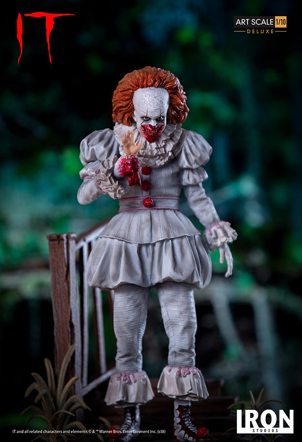 IRON STUDIO - IT Pennywise DeLuxe Art Statue 1:10